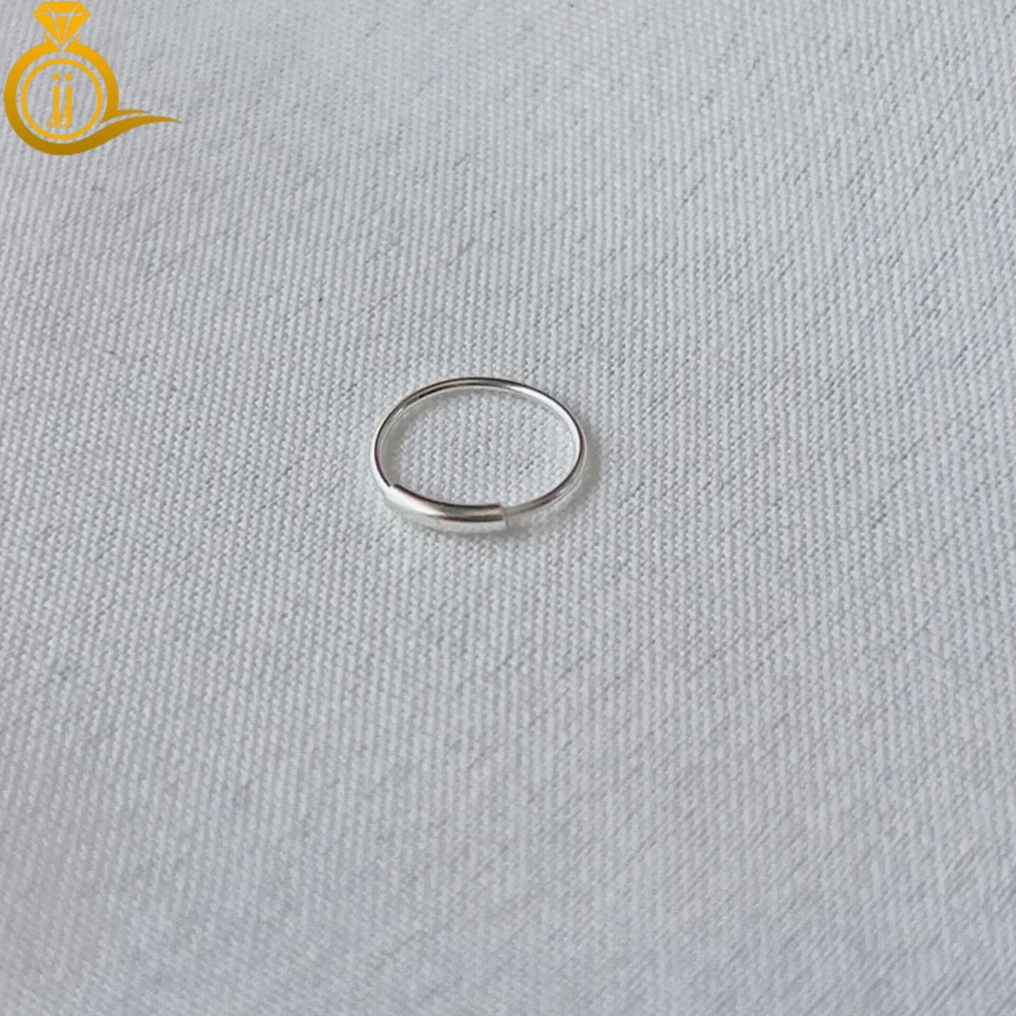 π 925 Pure Silver (Chandi) Nose Ring