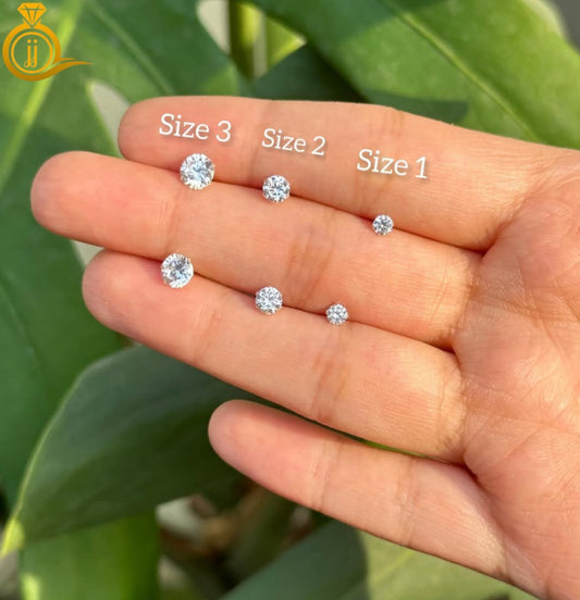 925 Sterling Silver Ear Studs