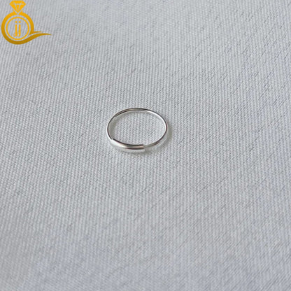 💍 925 Pure Silver (Chandi) Nose Ring