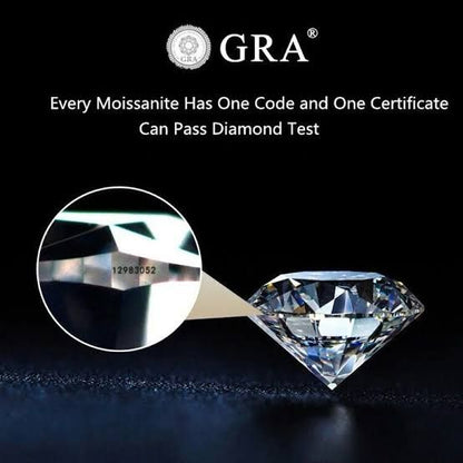 Moissanite Diamond Studs(1 Carat)✨💎